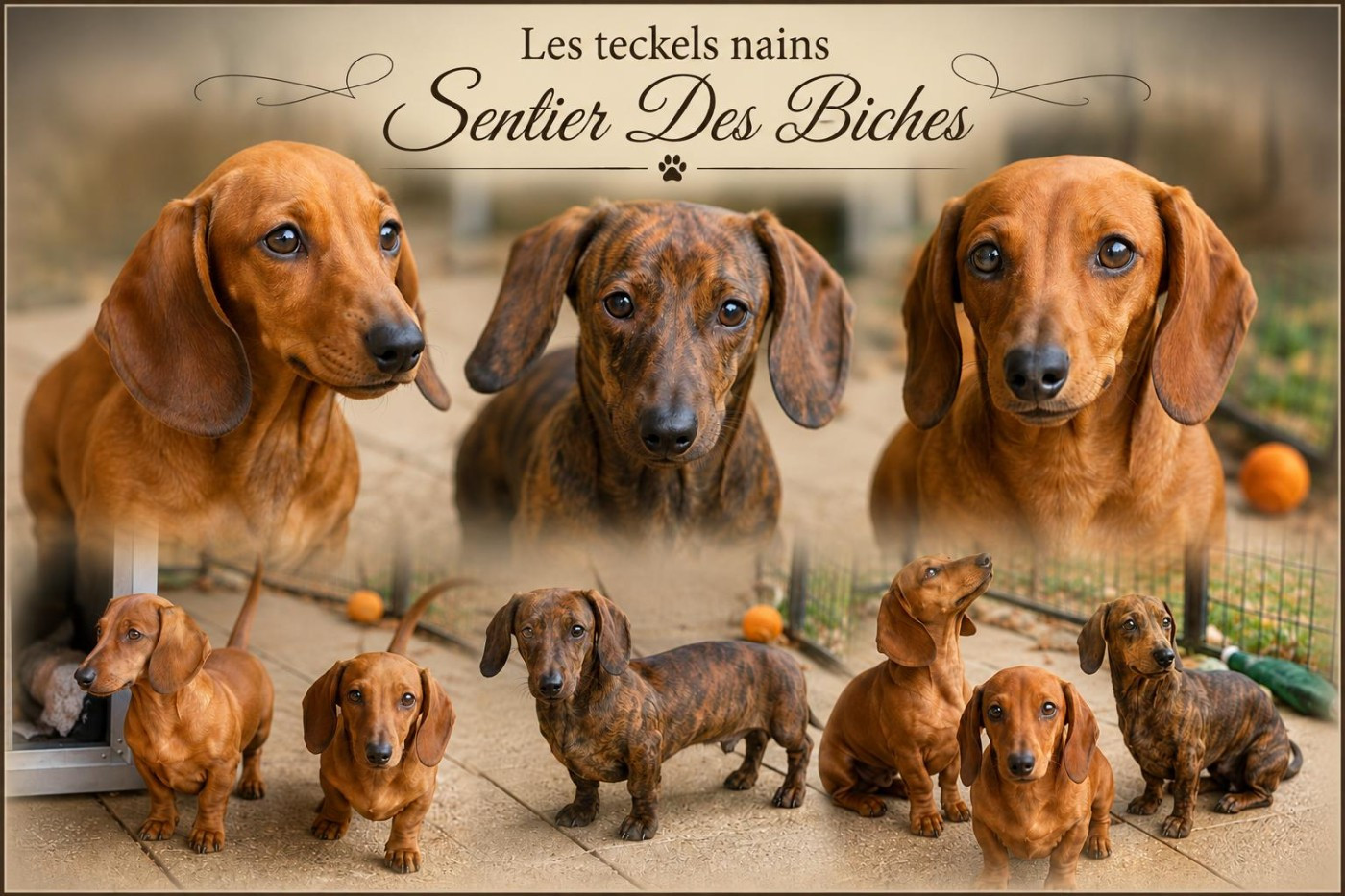 Du Sentier Des Biches - Chiots disponibles - Teckel poil ras